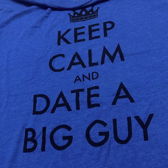 Walnut & 39th Graphic Tee Shirt Big & Tall Humor Blue Heather Men’s 2XL - Picture 2 of 3